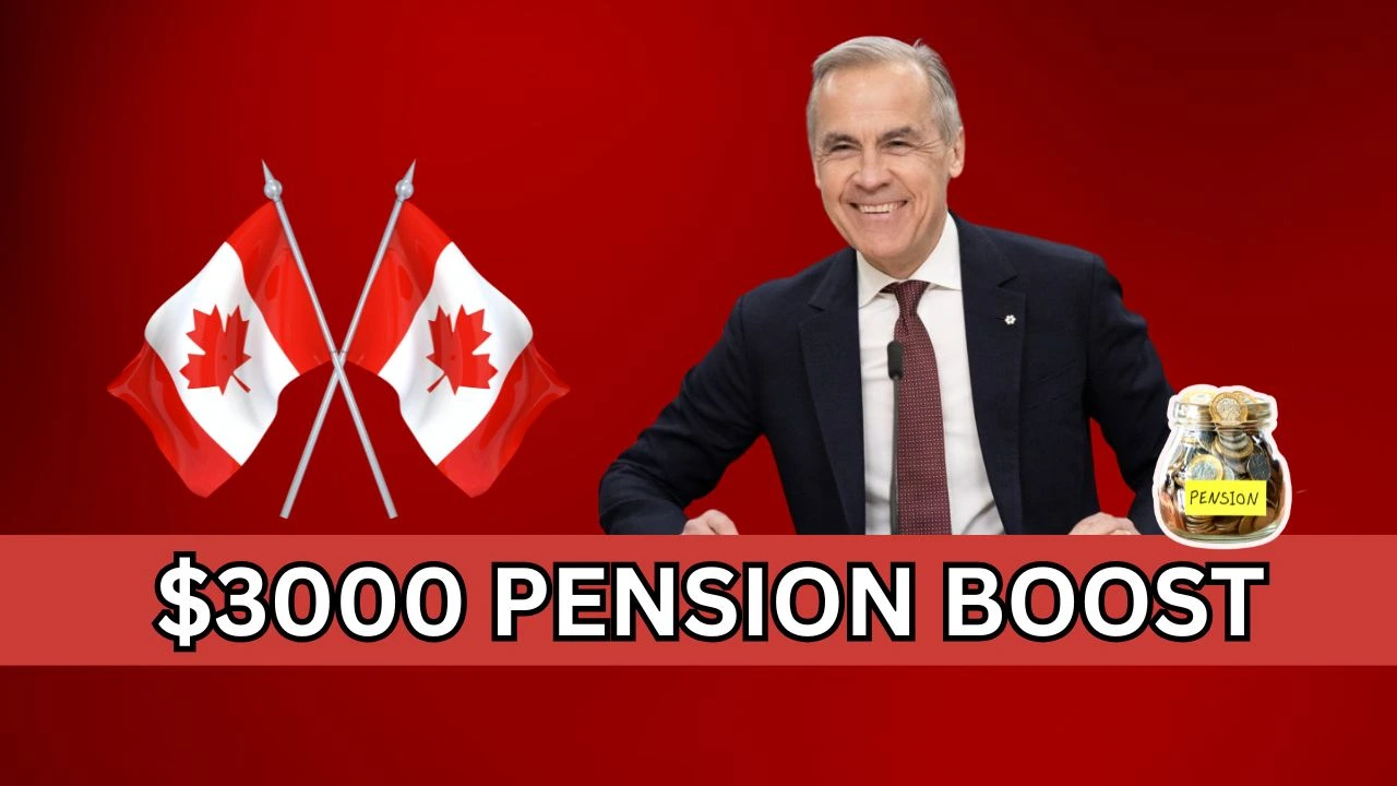 $3000 Pension Boost For Seniors By CRA
